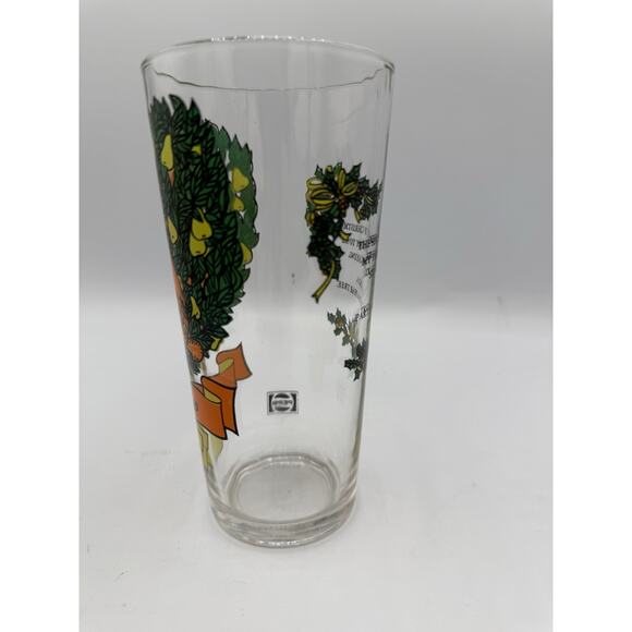 Vintage 12 oz Brockway 12 Days Of Christmas Glass 6th Day 6 Geese a Laying - Picture 4 of 7